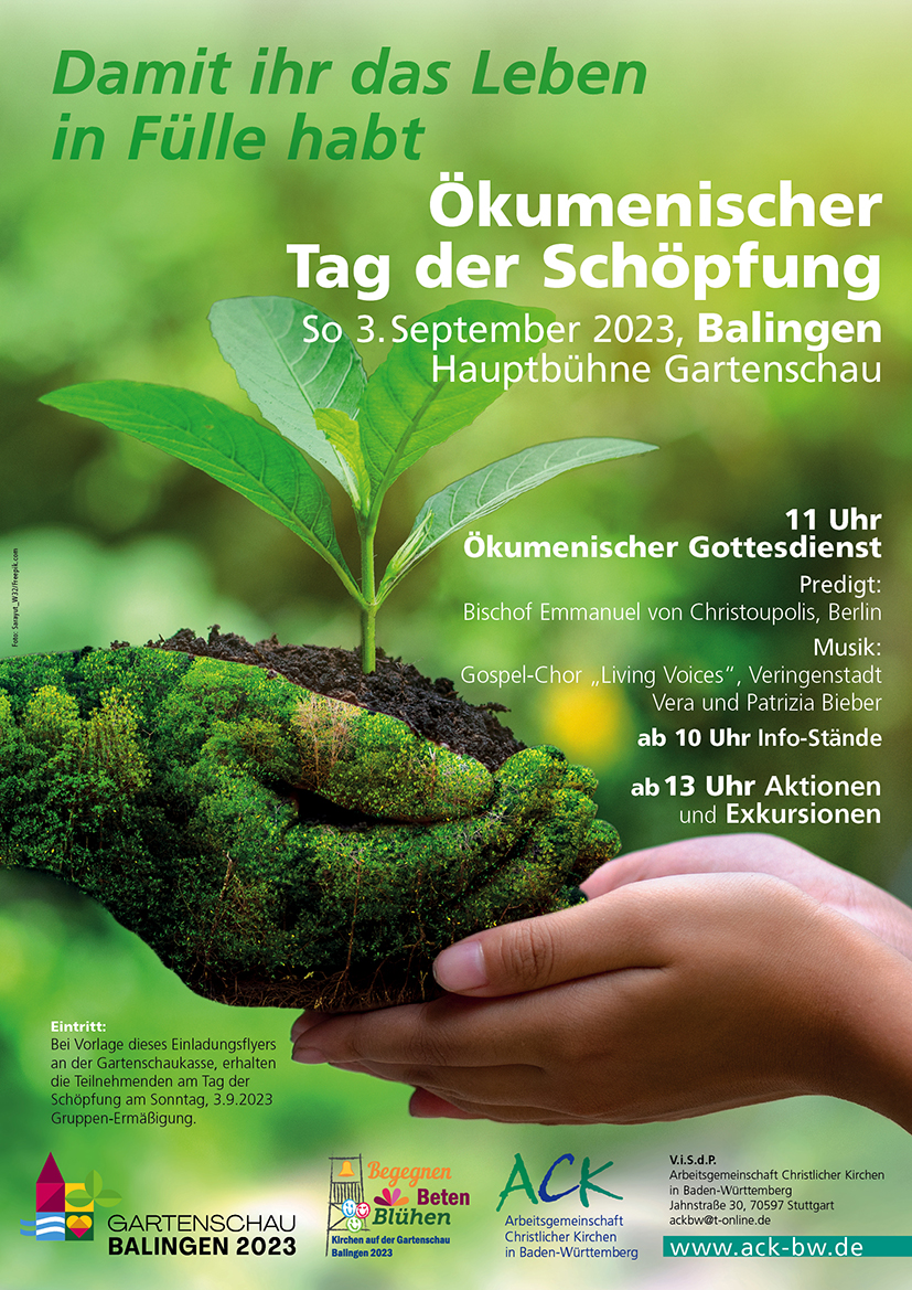 Ökumenischer Tag der Schöpfung