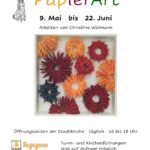 Ausstellung in der Stadtkirche: "PapierArt" von Christina Widmann