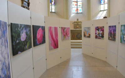 Impressionen von der Ausstellungeröffnung „Transparenzen“ am 16. Juli in der Stadtkirche